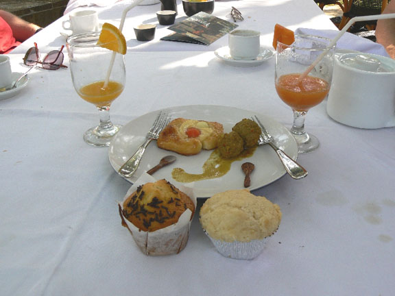Blue Skies Inn Muffins Travelling the World