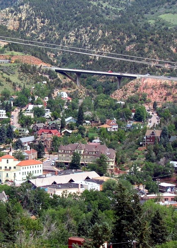 Manitou Springs View from Mountain